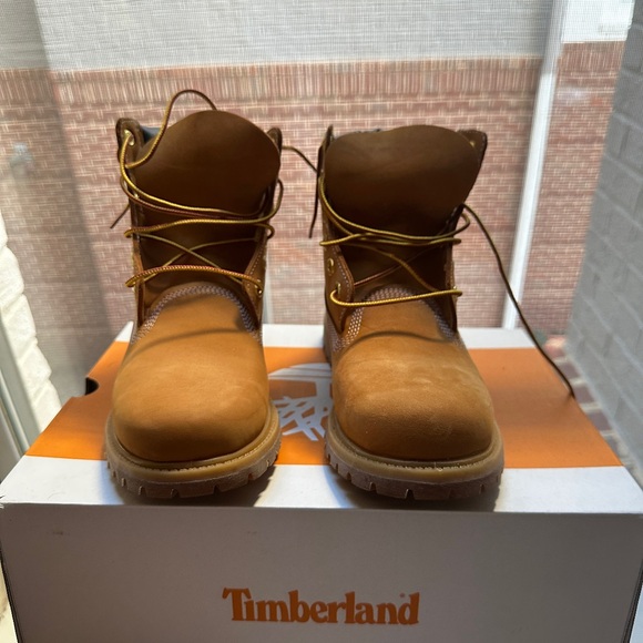 Timberland Wheat Nubuck Boots